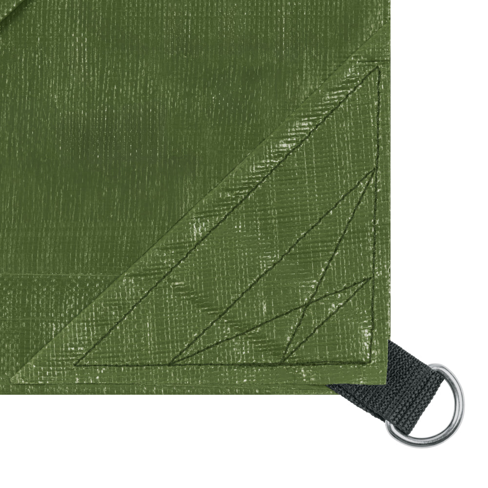Lona uso rudo 3 x 4 m, verde olivo, 240 g/m2, TRUPER EXPERT