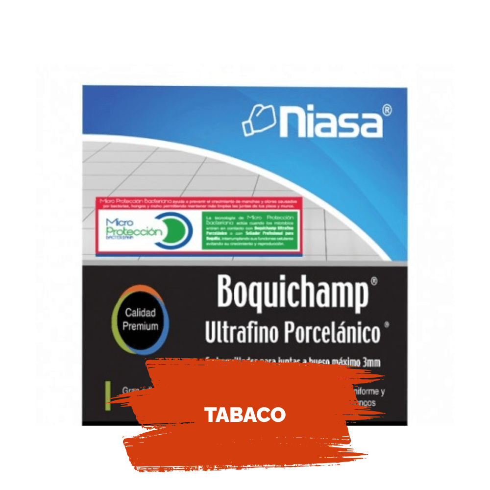 Boquichamp Ultrafino 5 kg Tabaco Mortero Emboquillador para Piso y Muro - Grupo PRAME