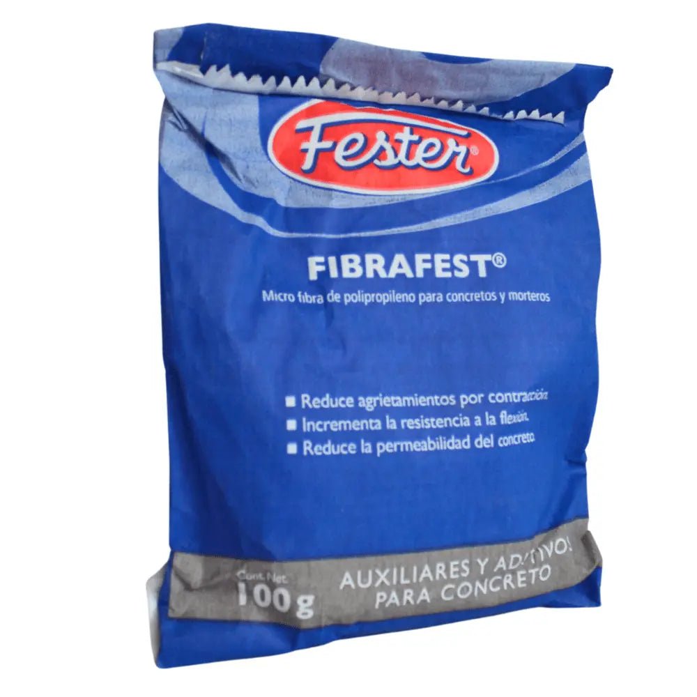 Fester Fibrafest 100 g Fibra de Polipropileno para Concreto y Mortero - Grupo PRAME