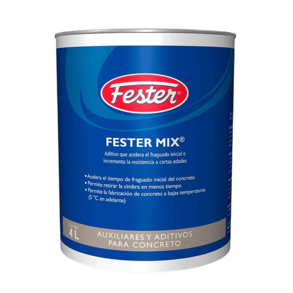 Fester Mix 4 L Aditivo Acelerante para Concreto - Grupo PRAME