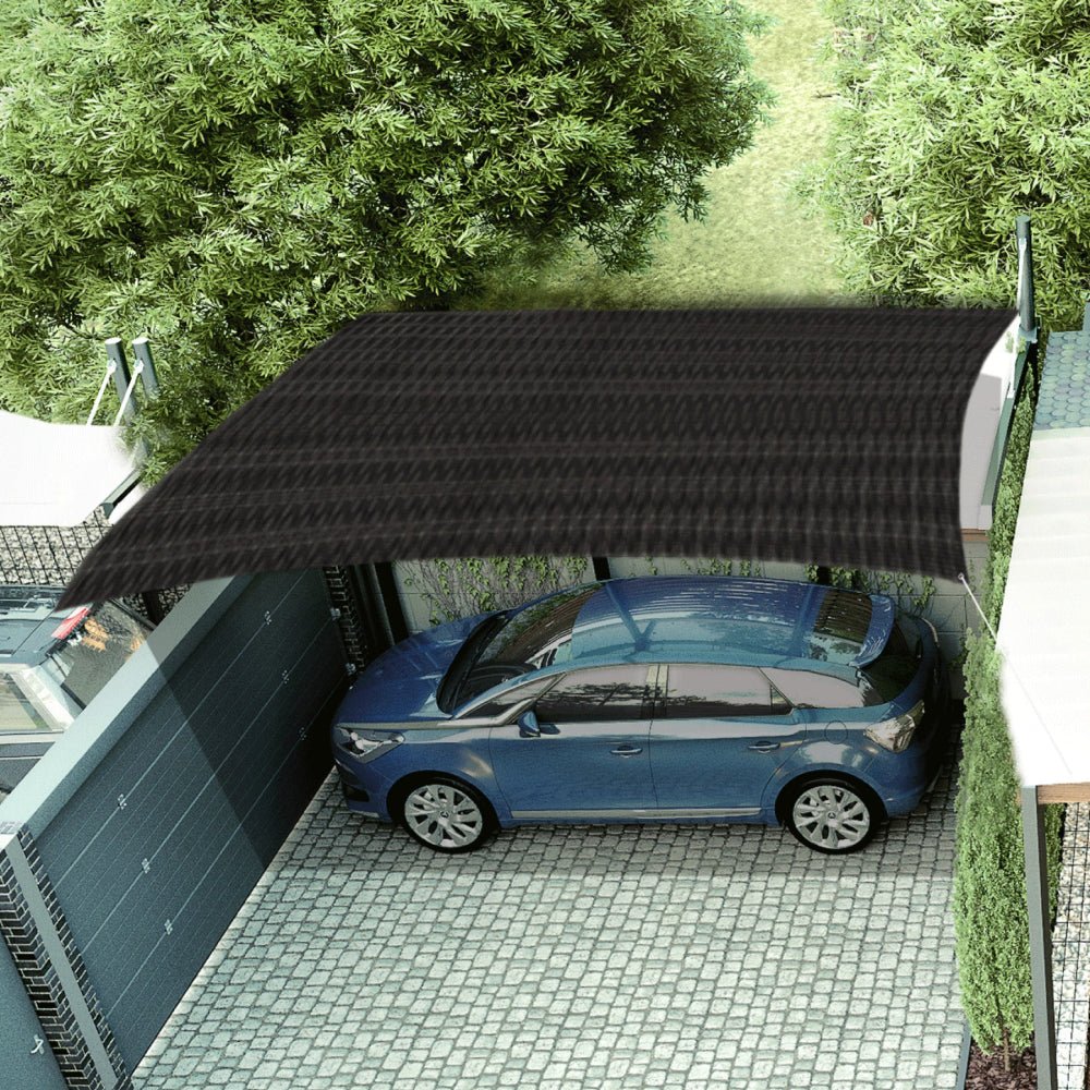Toldo sombra 80%, monofilamento negro, 3.6m x 3m, FIERO - Grupo PRAME