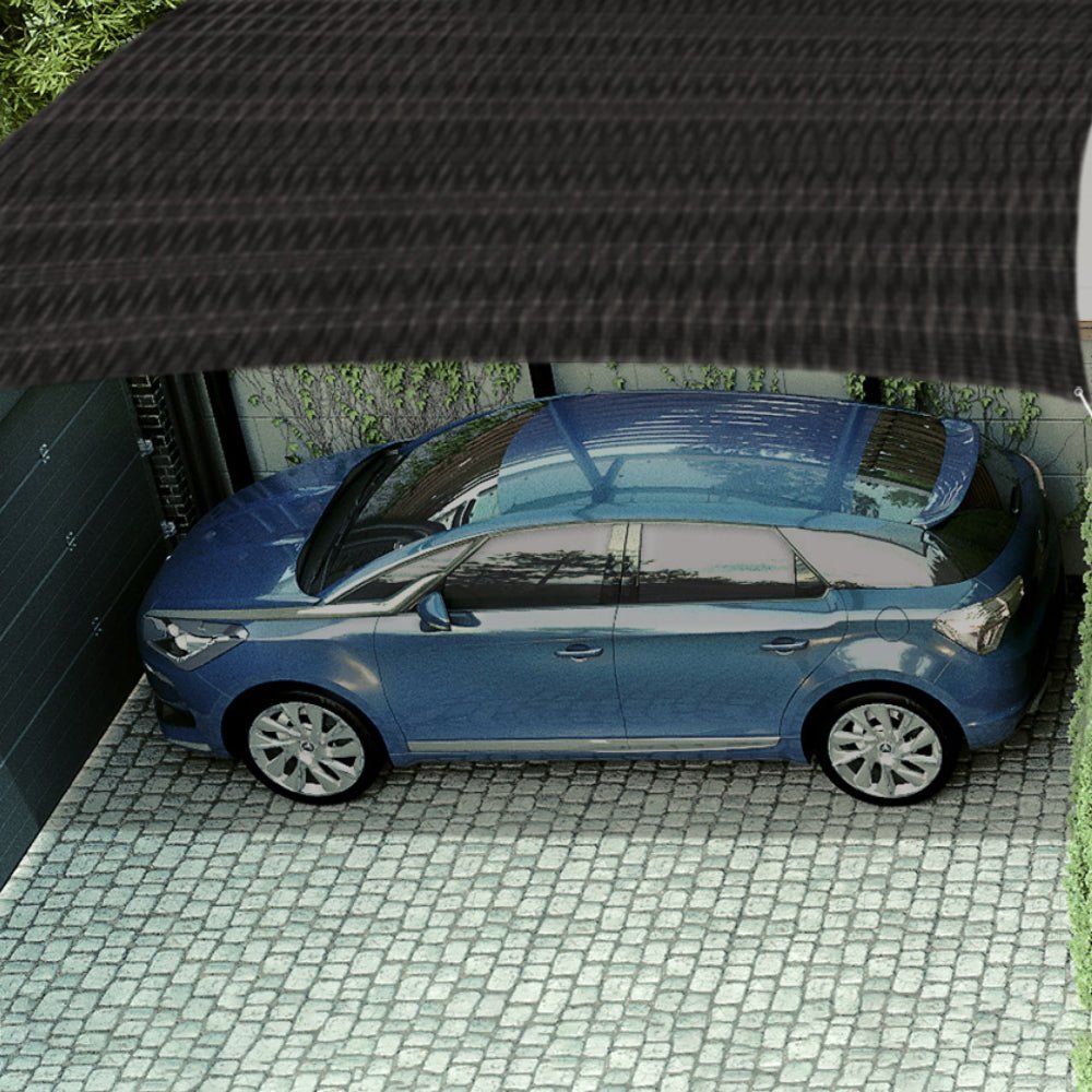 Toldo sombra 80%, monofilamento negro, 3.6m x 5m, FIERO - Grupo PRAME