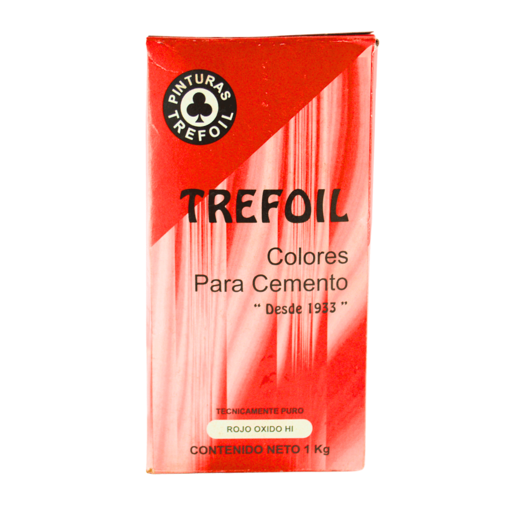 Trefoil Color para Cemento Rojo Oxido - Grupo PRAME