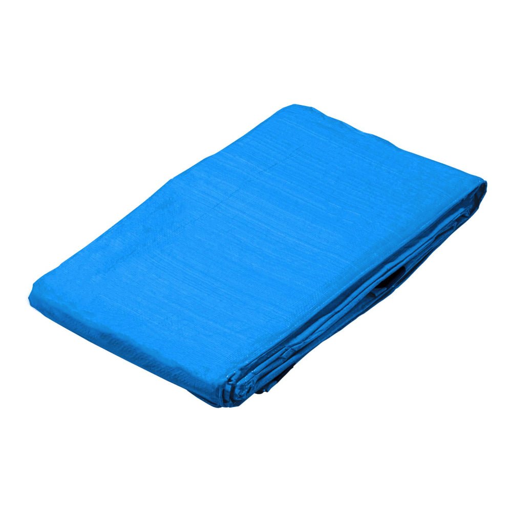 Lona de polietileno 5 x 6 m, azul, 110 g/m2, PRETUL - Grupo PRAME
