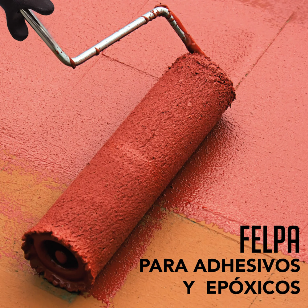 Felpa 9" de uso especial para adhesivos y epóxicos (1/4" - 6.35 mm) ByP