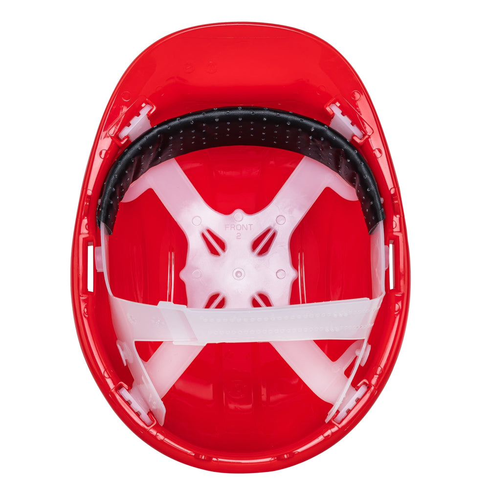 Casco de seguridad, ajuste de intervalos, rojo, PRETUL