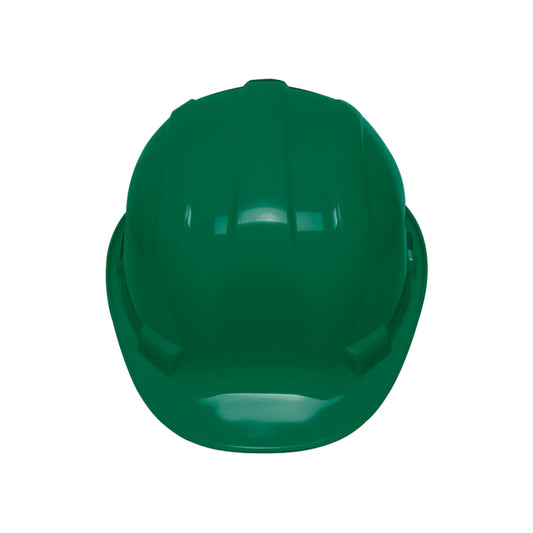 Casco de seguridad, ajuste de intervalos, verde, PRETUL