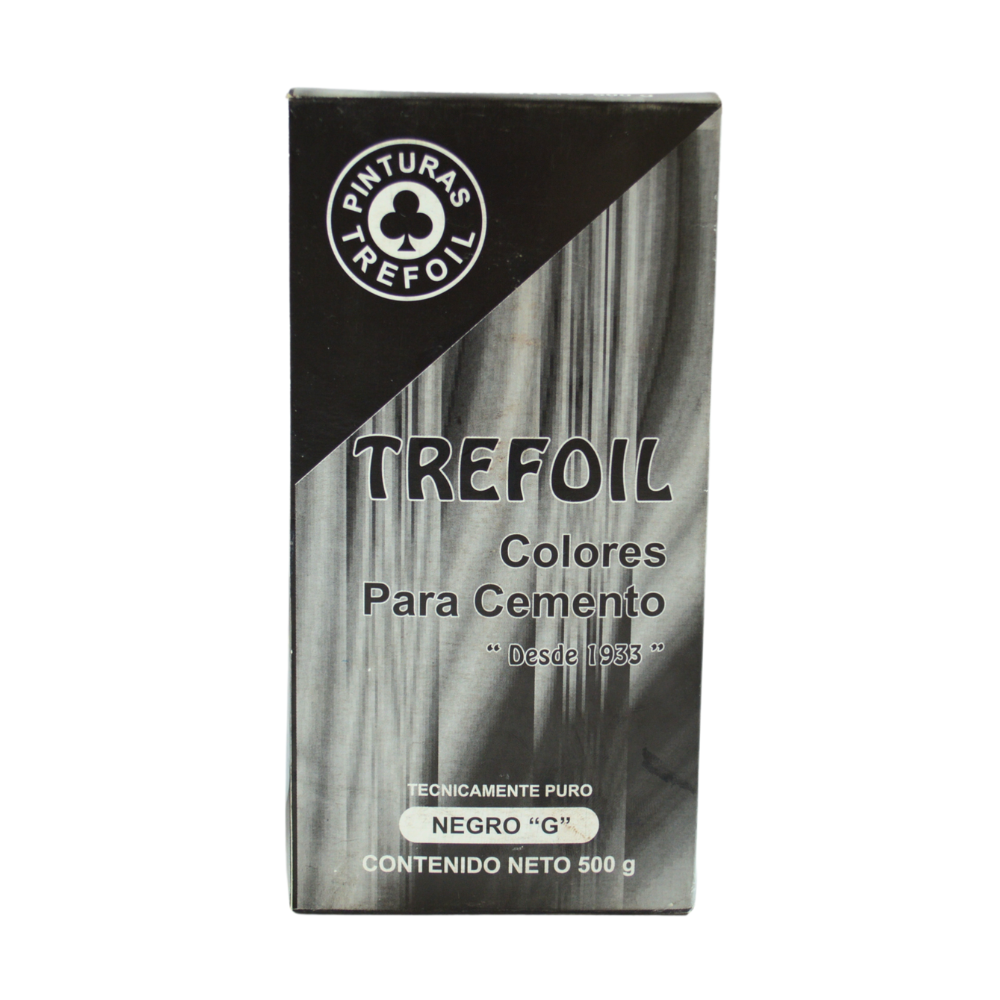 Trefoil Color para Cemento Negro "G"