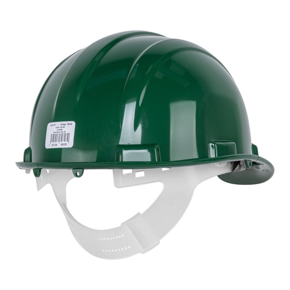 Casco de seguridad, ajuste de intervalos, verde, PRETUL - Grupo PRAME