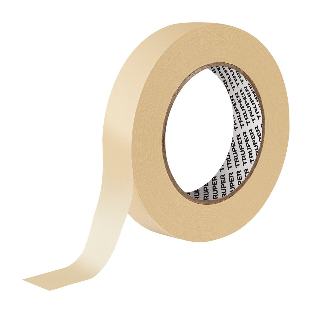 Cinta masking tape de 1" x 50 m, TRUPER (12 piezas) - Grupo PRAME