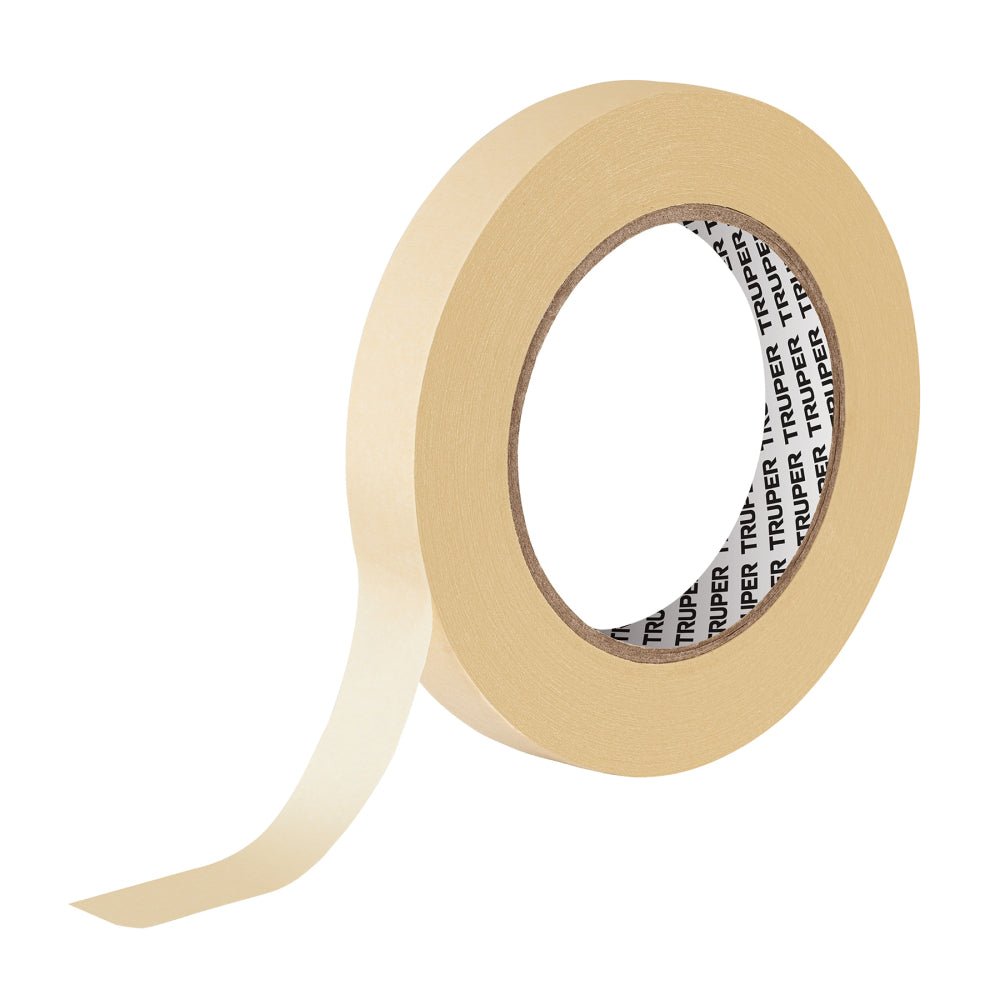 Cinta masking tape de 3/4" x 50 m, TRUPER (12 Piezas) - Grupo PRAME