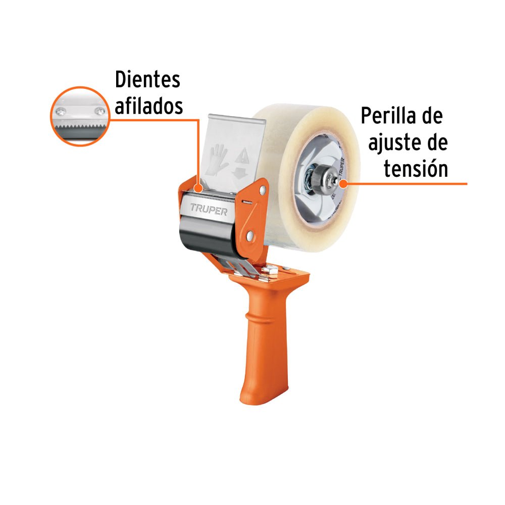Despachador de cinta empaque, TRUPER - Grupo PRAME