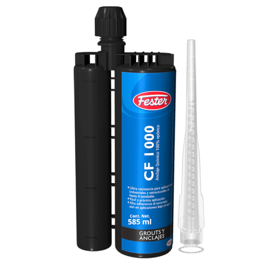 Fester CF 1000 585 ml Anclaje Epóxico Estructural para Varilla y Perno - Grupo PRAME