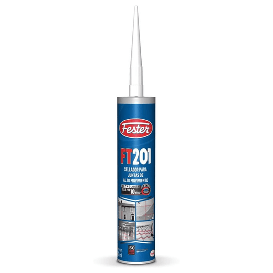 Fester FT 201 Blanco 280 ml Sellador Elástico Pintable para Juntas - Grupo PRAME