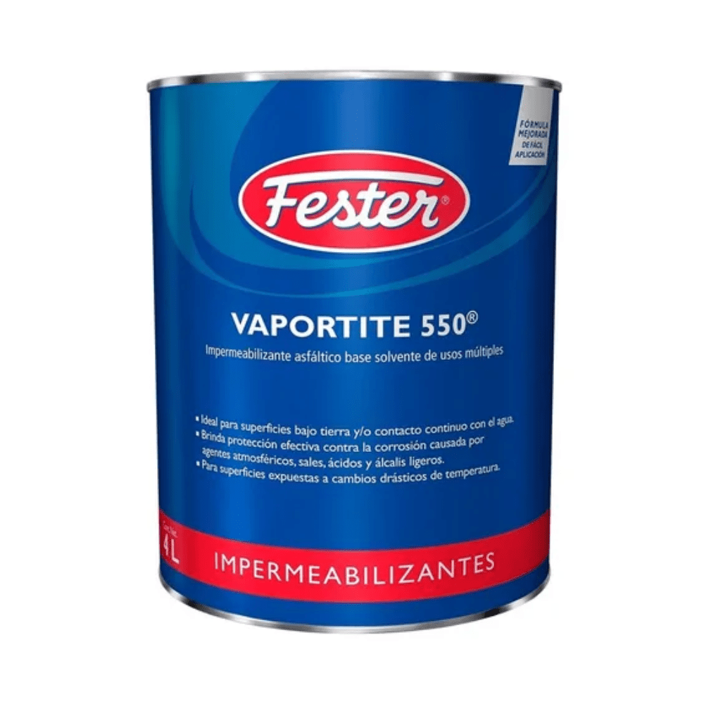 Fester Vaportite 550 4 L impermeabilizante para techos cimentaciones y jardineras - Grupo PRAME