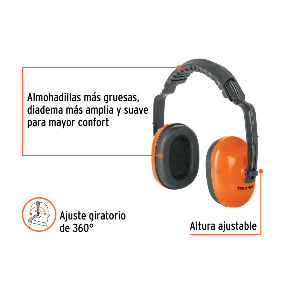 Orejera ajustable, TRUPER - Grupo PRAME