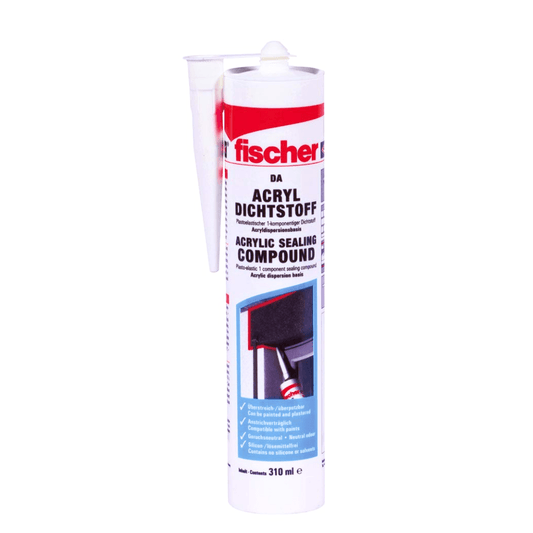 Sellador Acrilico DA Pintable 310 ml Blanco - Grupo PRAME